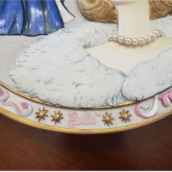 FOREVER GLAMOROUS Barbie Plate Midnight Blue Collectible 1994 - Picture 2 of 7